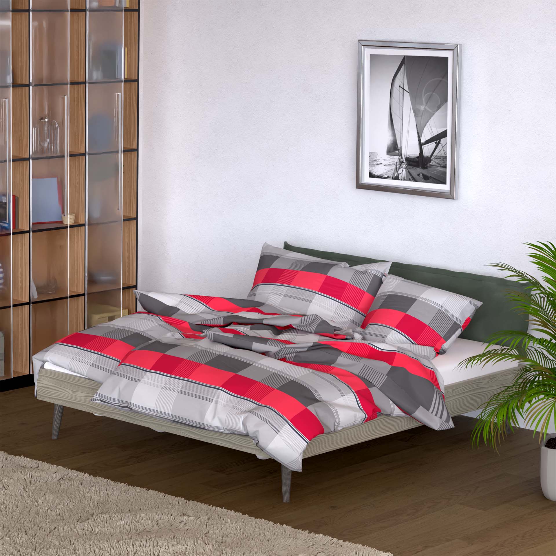 Lotus linge de lit bambou Silvan