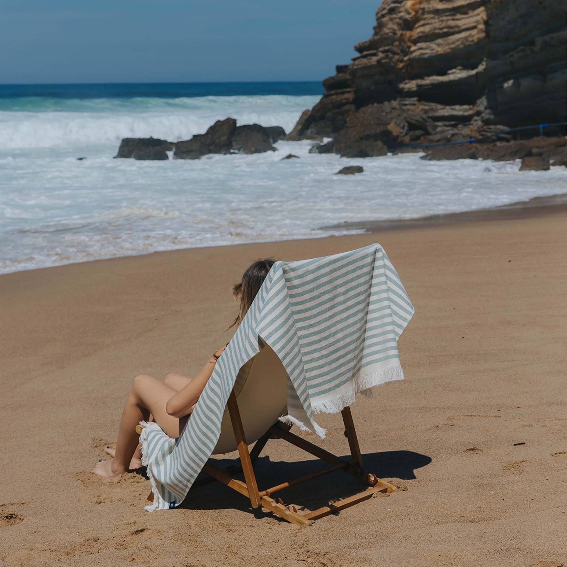 Torres Novas linge de plage Barra vert Torres Novas linge de plage Barra vert