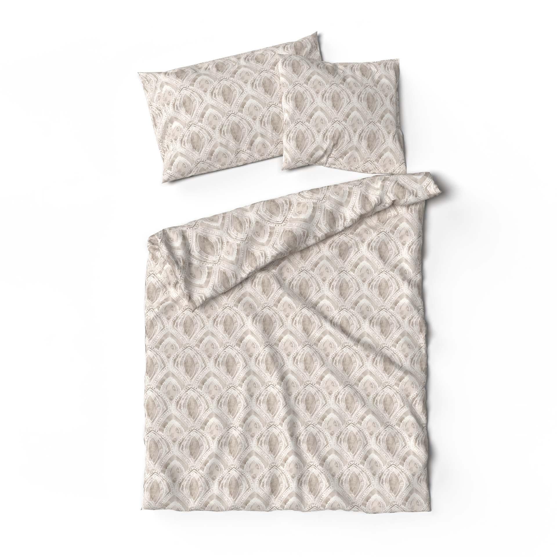 Lotus linge de lit satin fin Boutique Sable Lotus linge de lit satin fin Boutique Sable