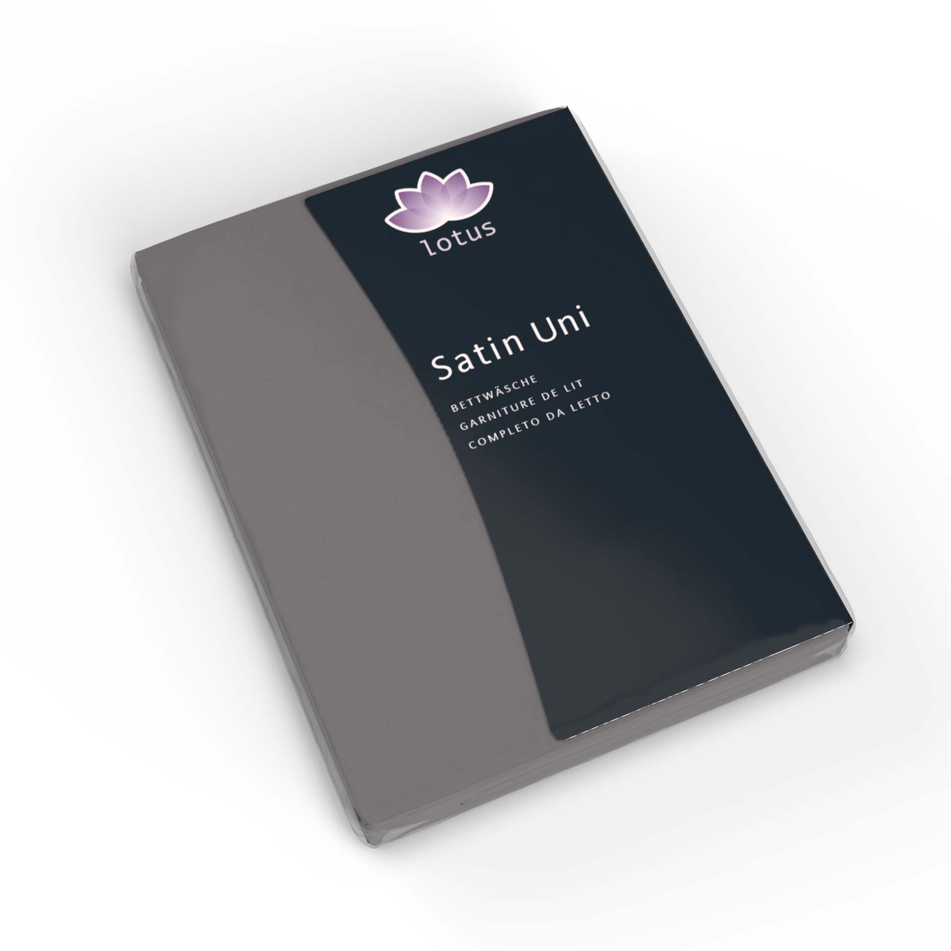 Lotus Satin Spannbetttuch