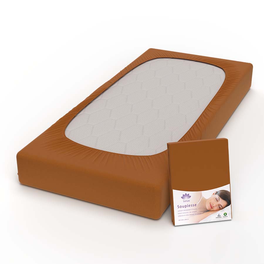 Lotus jersey drap-housse Souplesse Lotus jersey drap-housse Souplesse