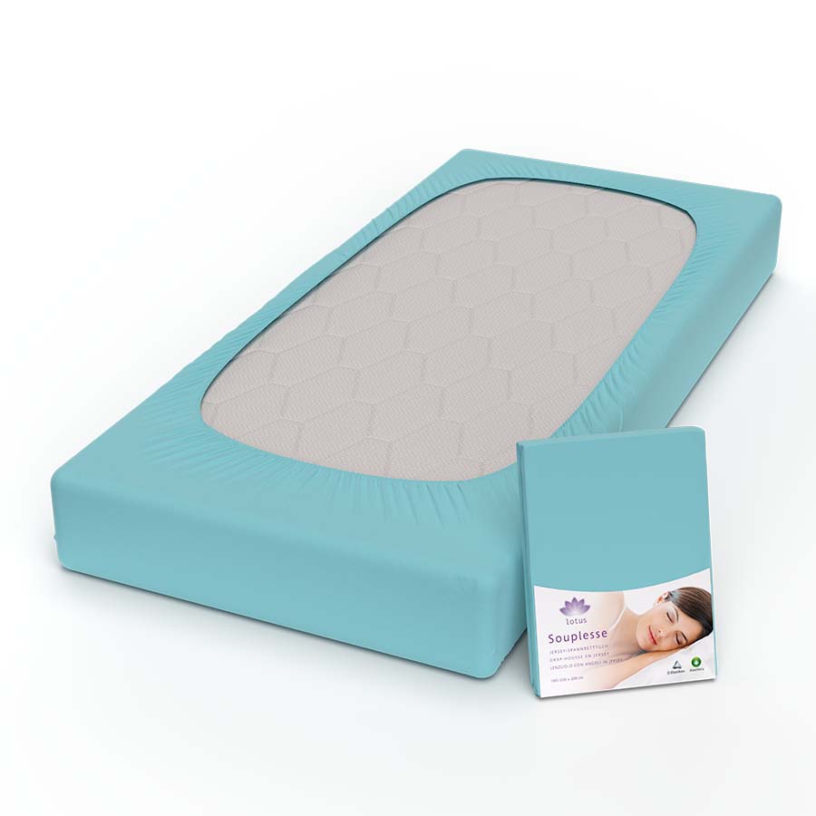 Lotus jersey drap-housse Souplesse Lotus jersey drap-housse Souplesse