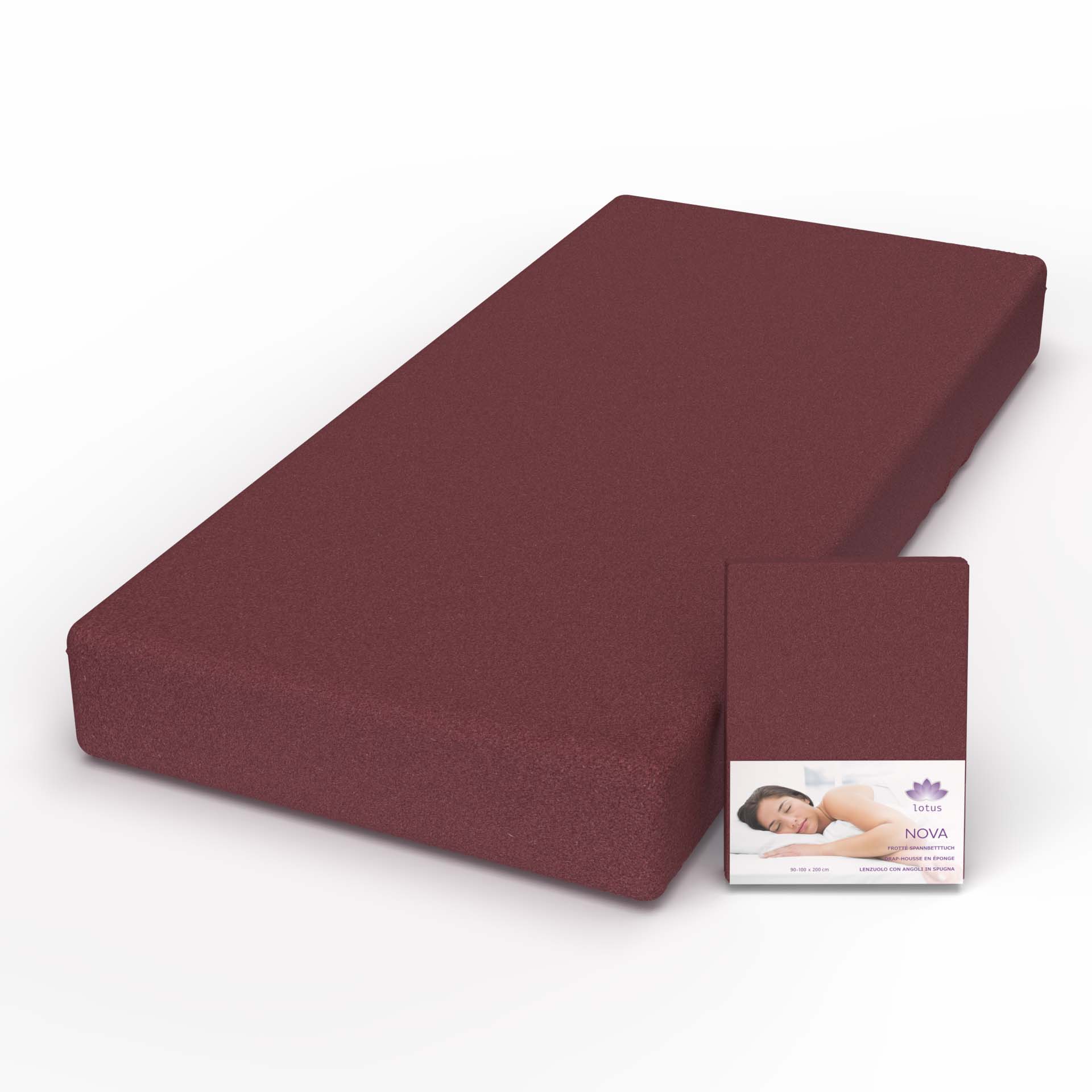 Lotus drap-housse frotté Nova Lotus drap-housse frotté Nova