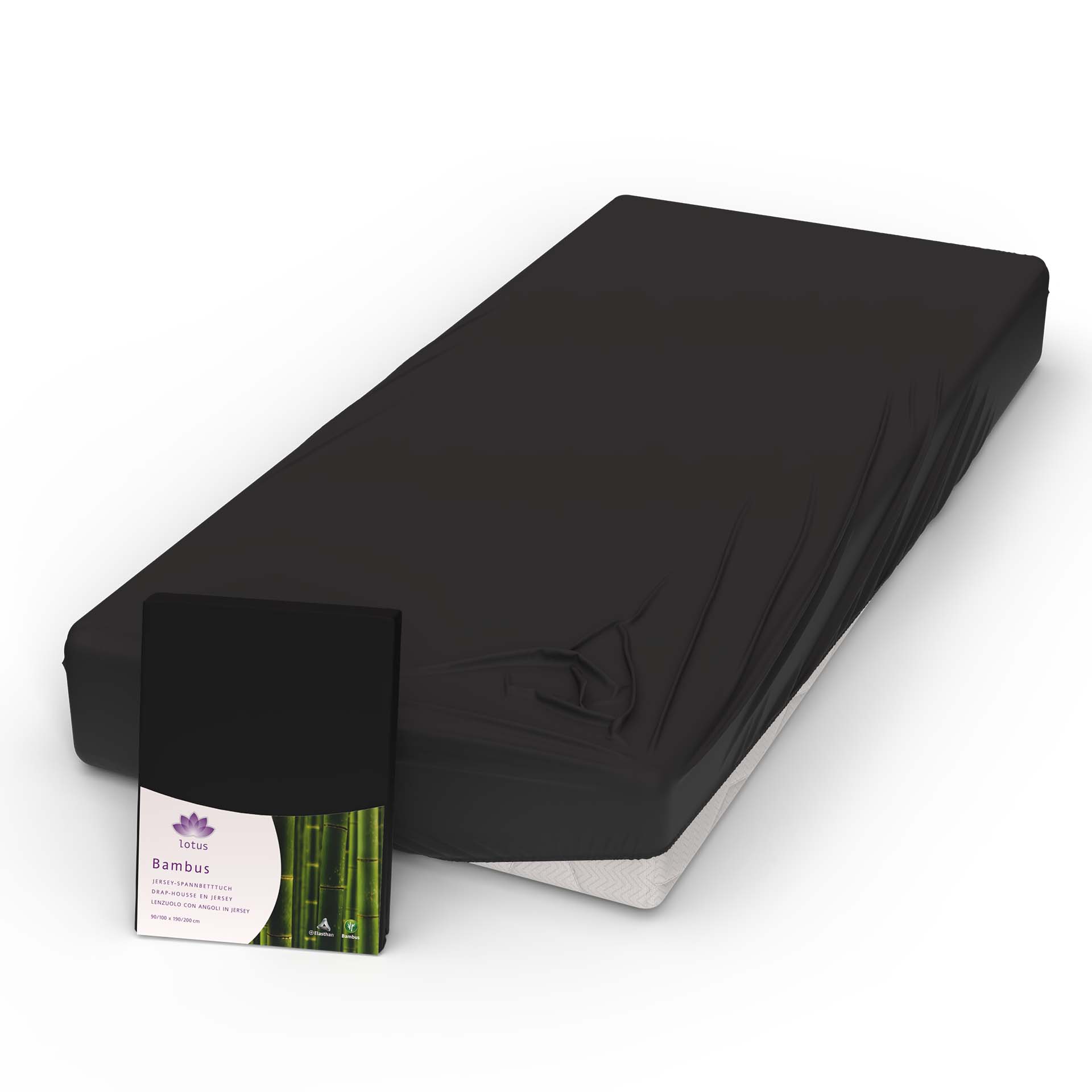 Lotus drap-housse bambou jersey