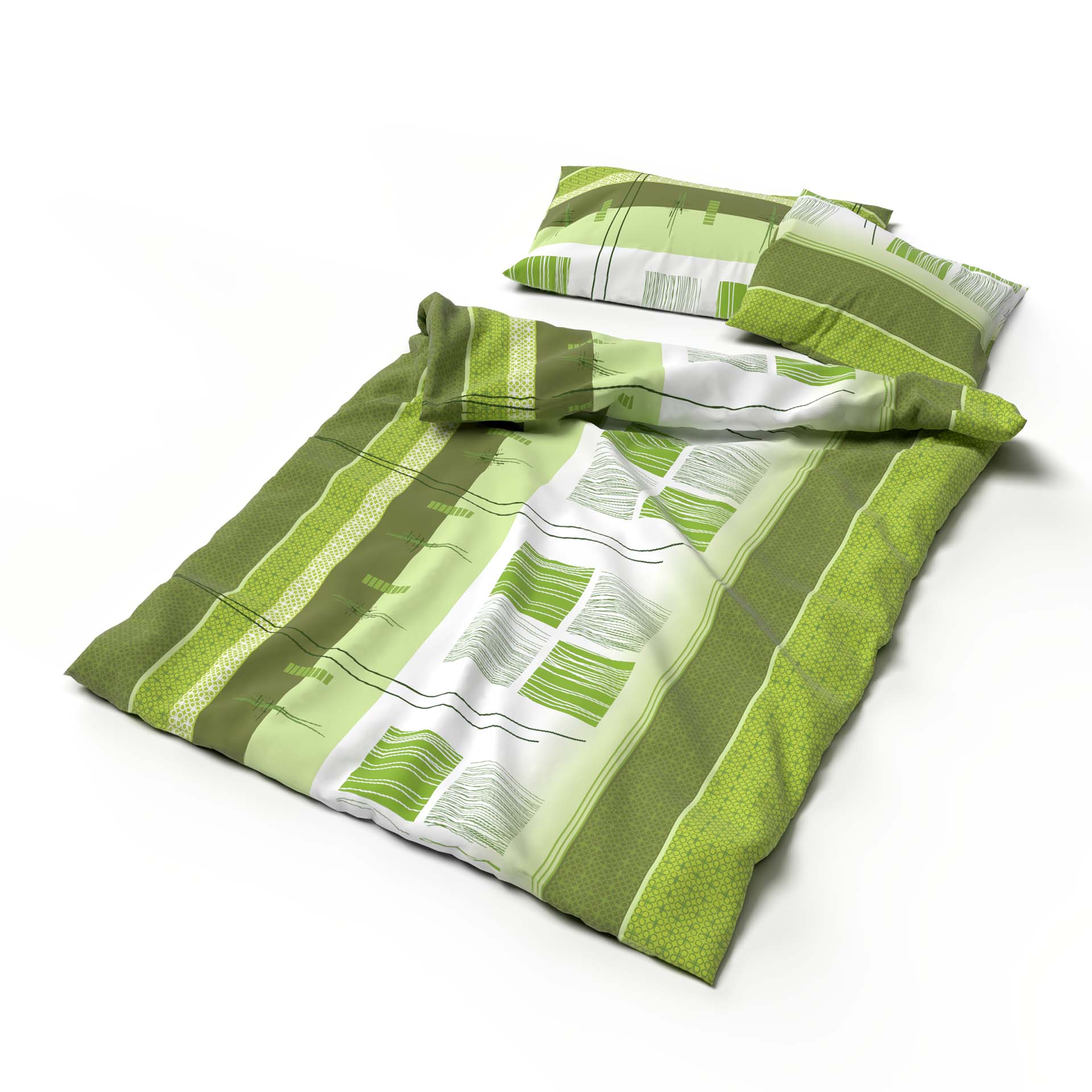 Lotus linge de lit jersey Amalfi vert Lotus linge de lit jersey Amalfi vert